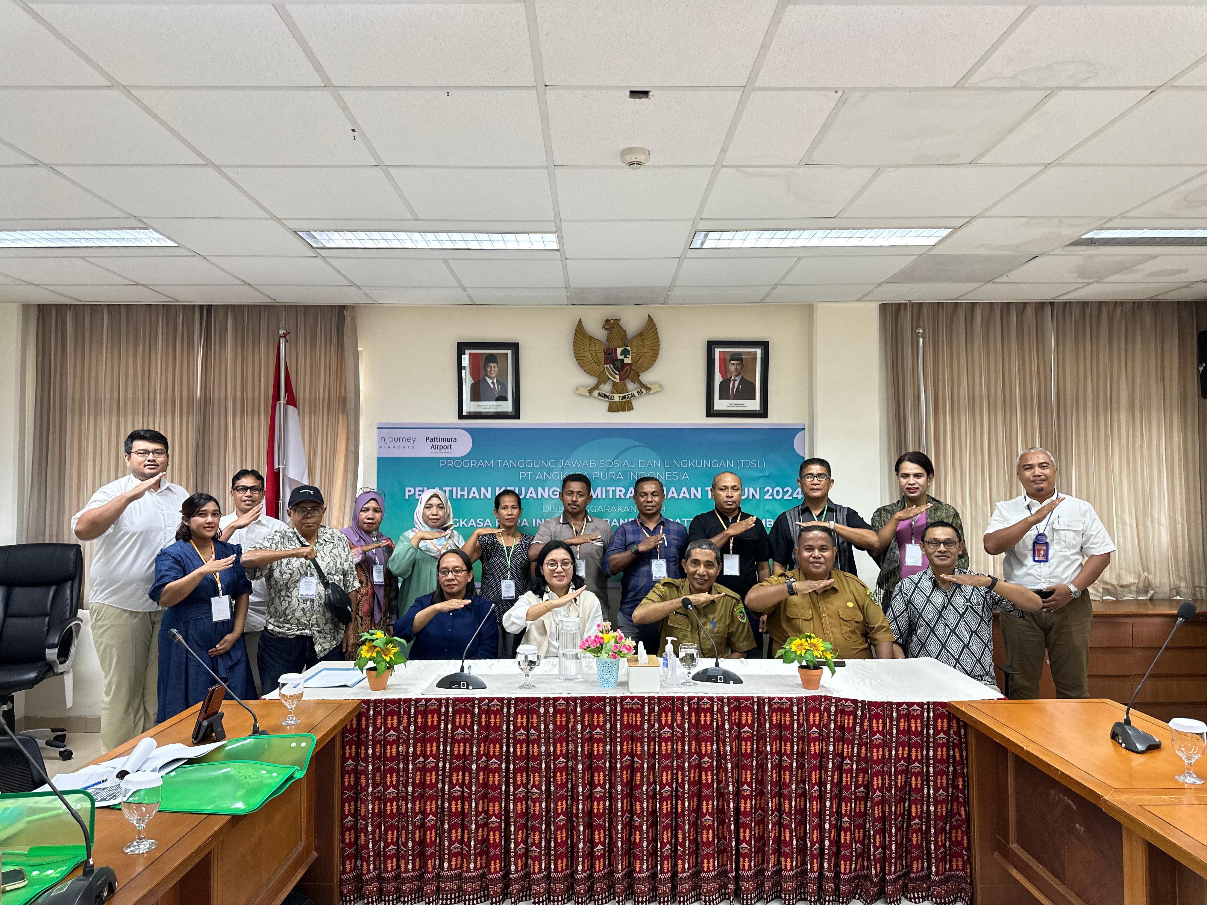 Dukung Pertumbuhan Ekonomi, Bandar Udara Pattimura Ambon Gelar Pelatihan Keuangan Untuk UMKM