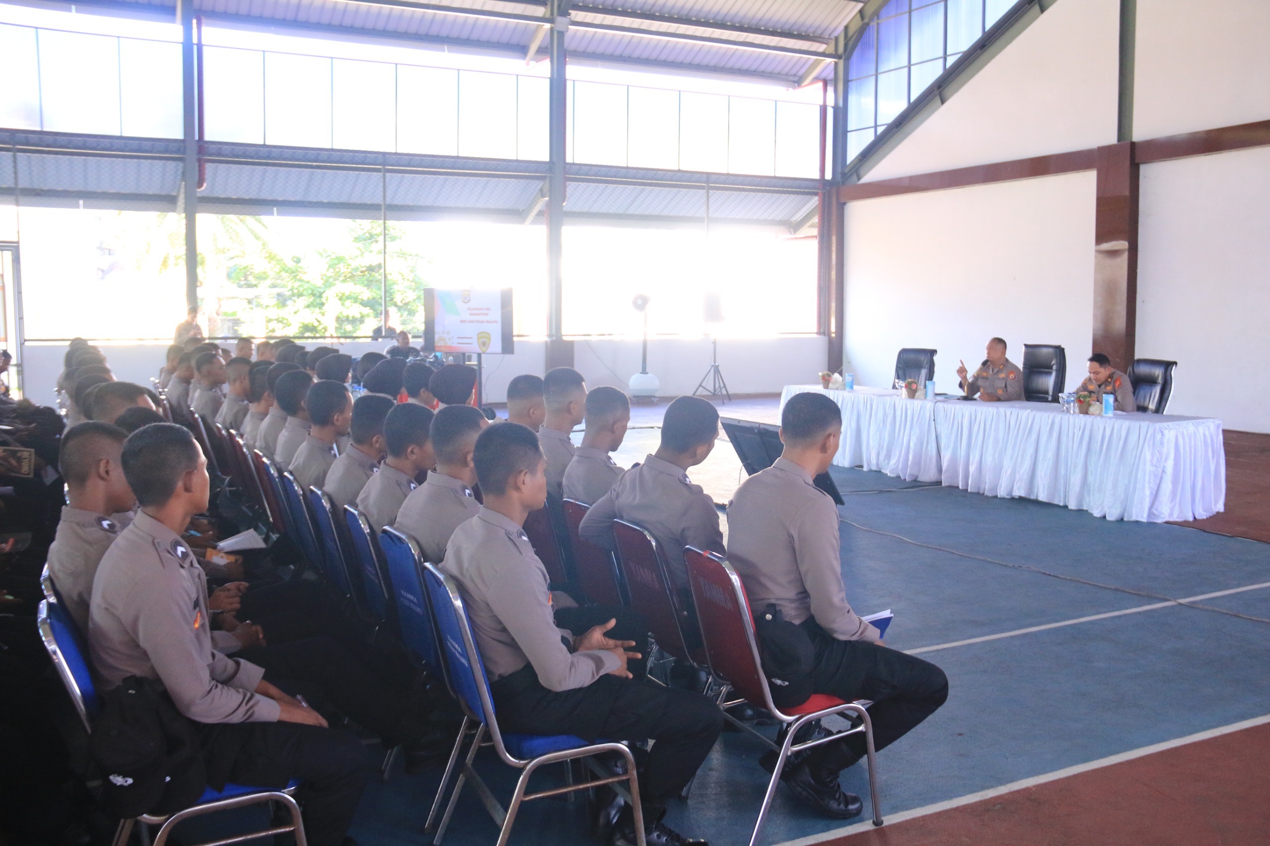 Polda Maluku Berikan Pembekalan Bagi Bintara dan Tamtama Remaja