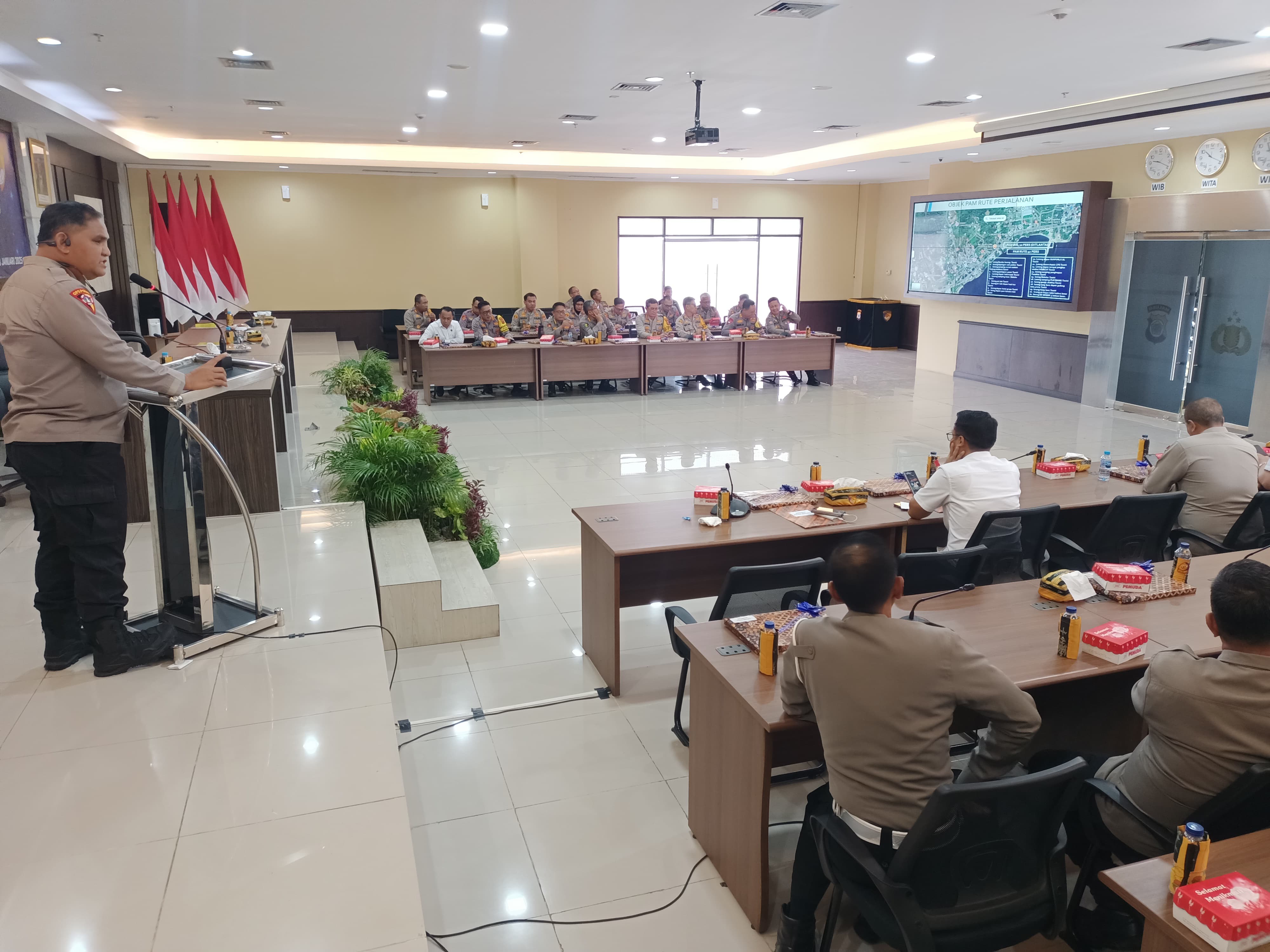 Gelar Rakor Kesiapan Kunjungan Wakil Presiden RI, Karo Ops ; Pengamanan Harus Sesuai Protap