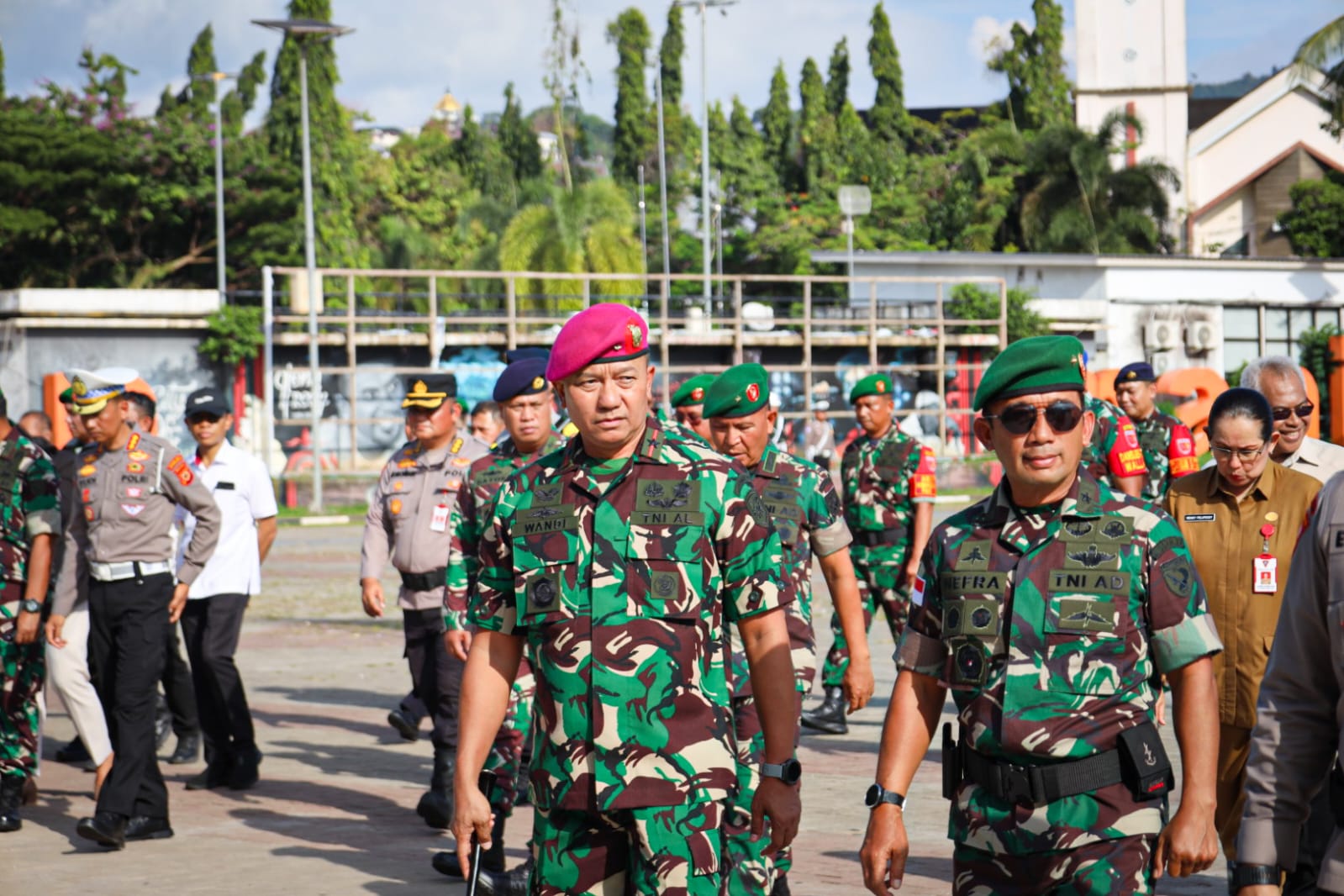Brigjen Suwandi Siapkan Unsur Dan Prajuritnya Laksanakan PAM VVIP Kunjungan Kerja Wakil Presiden ke Kota Ambon