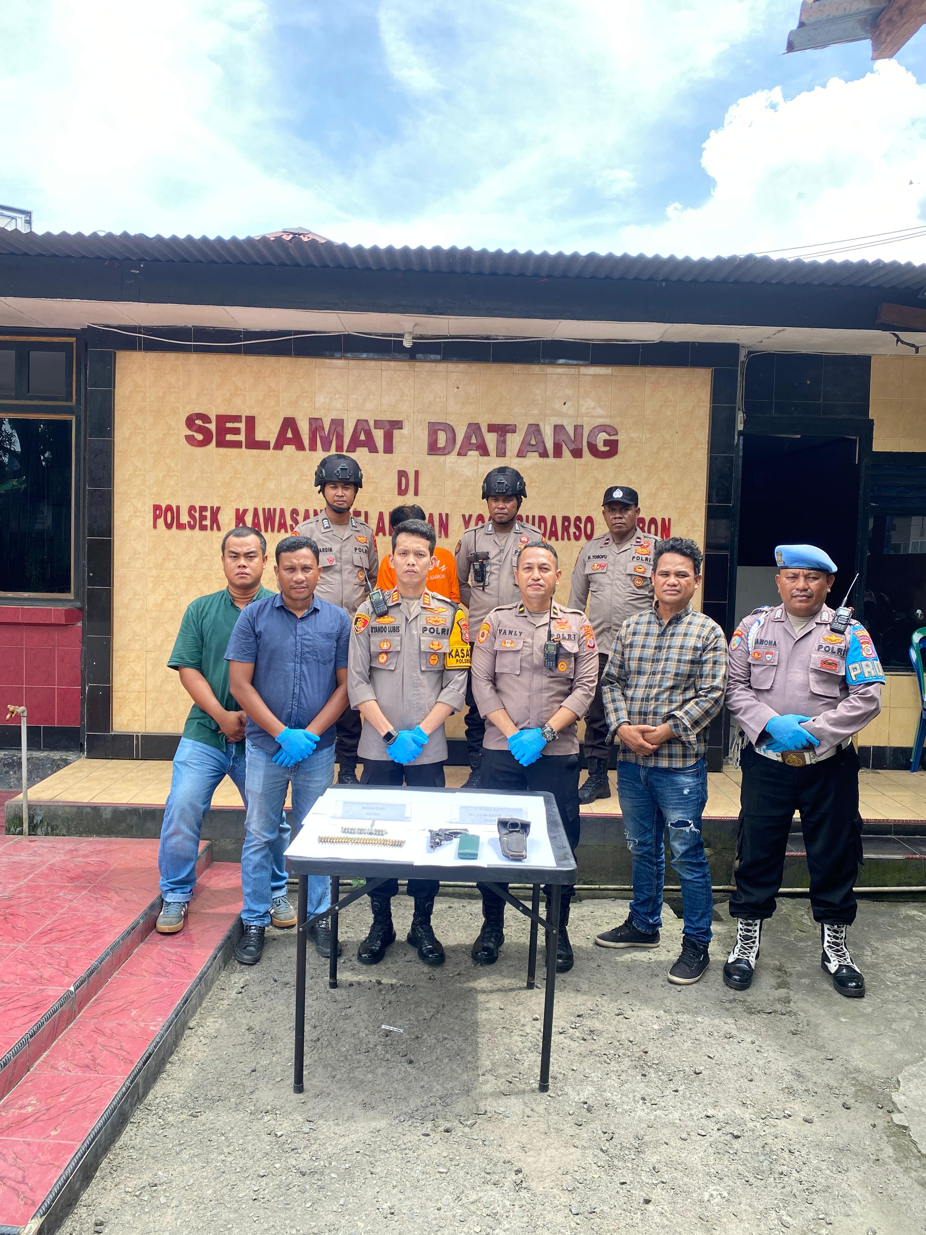 Pemilik Senpi dan Amunisi Diamankan