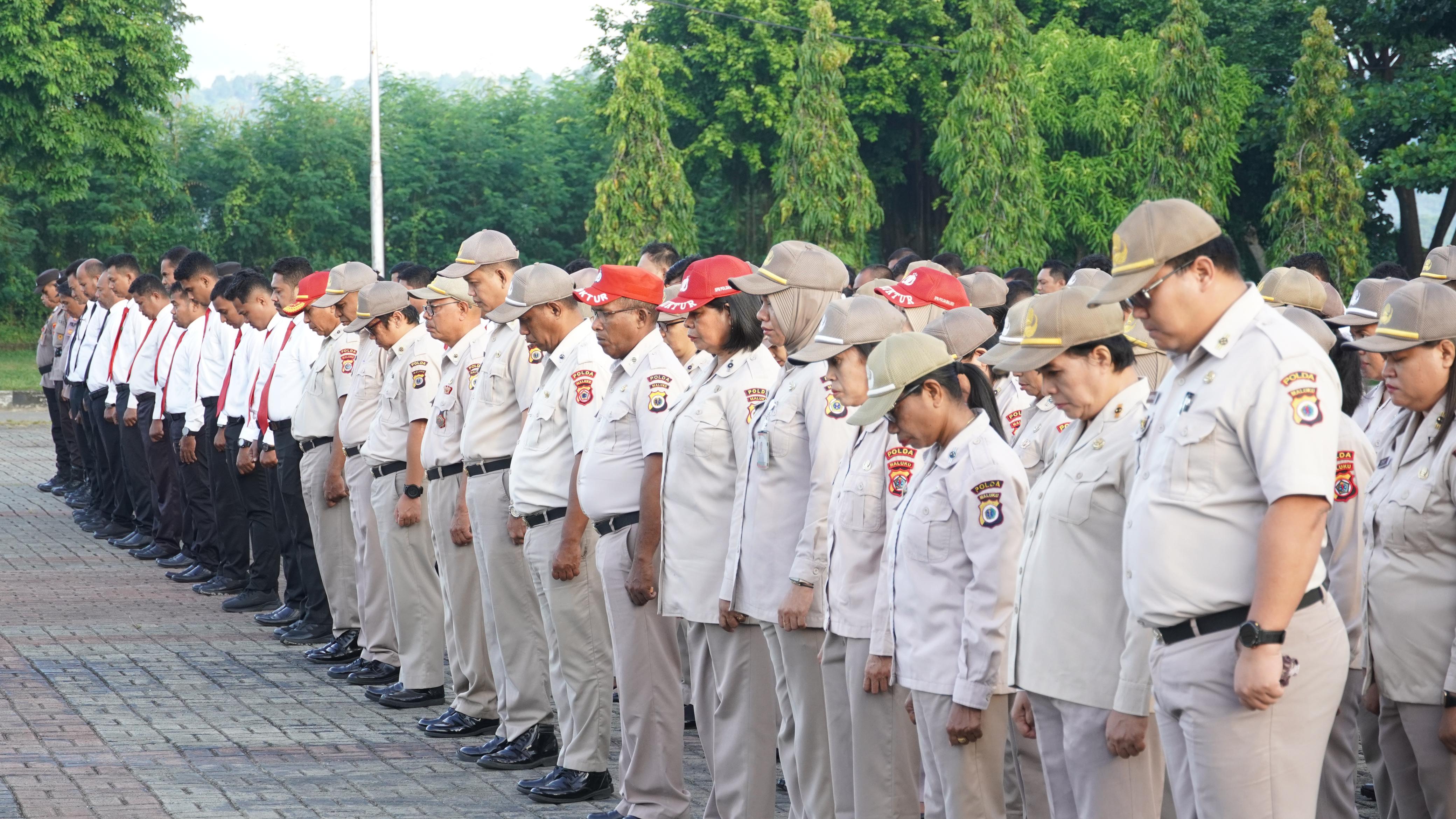 Upacara Kesadaran Nasional, Wakapolda Maluku: Tumbuhkan Semangat Cinta Tanah Air dan Jaga Kerukunan Antar Sesama