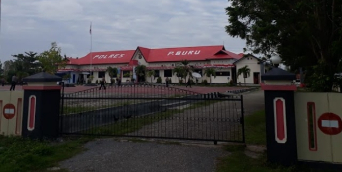 Ketahuan Lakukan Pemurnian Emas Ilegal, BM  Ditahan di Polres Buru