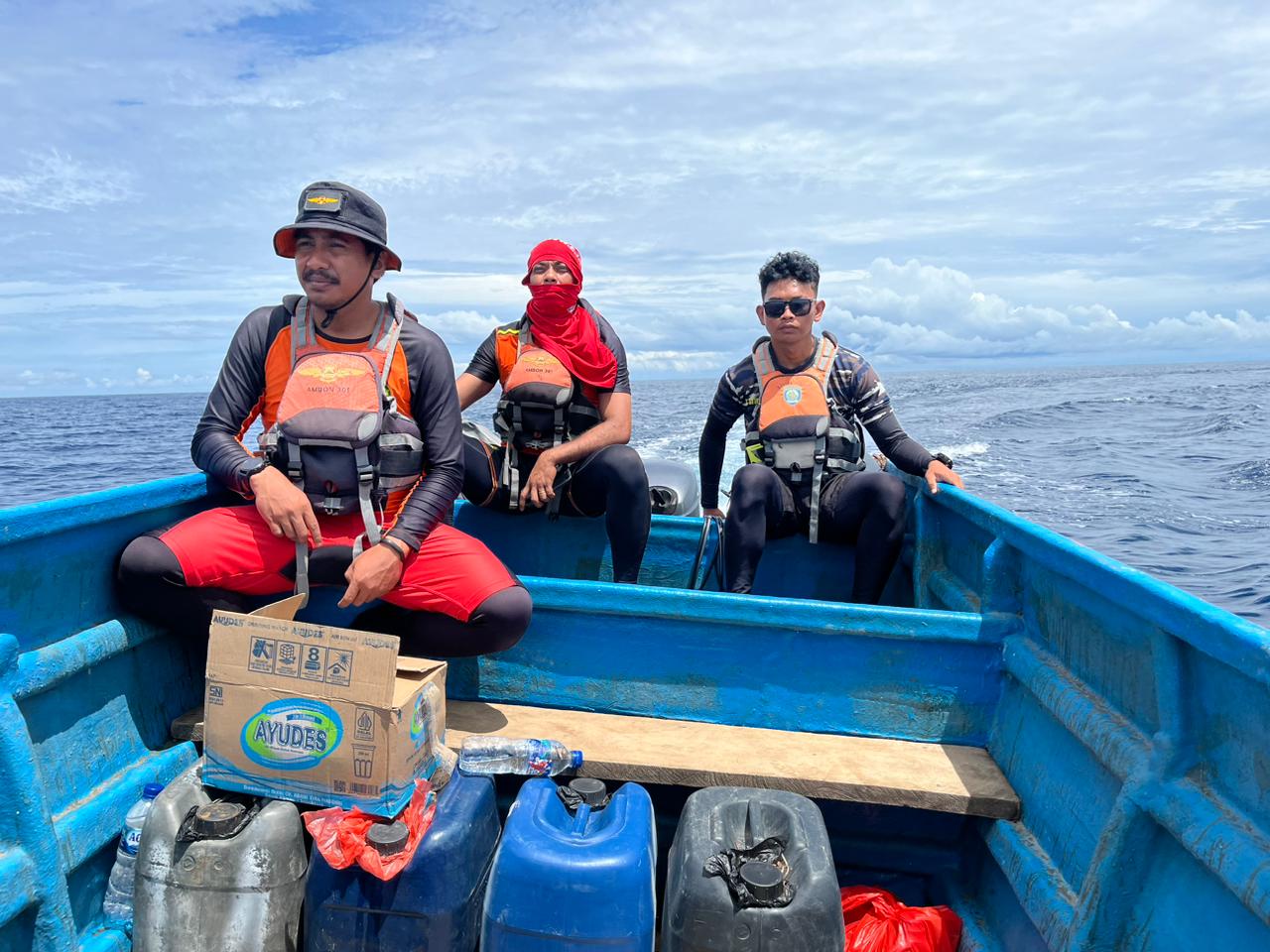 Tim SAR Gabungan memasuki Hari Ke Tiga, Pencarian Nelayan Hilang di Perairan Buru