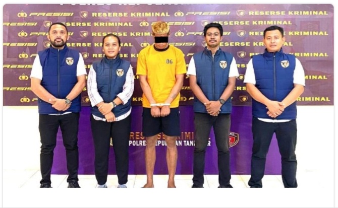 Seorang Pelaku Setubuh Anak Berhasil Diringkus Anggota PPA Polres Kepulauan Tanimbar