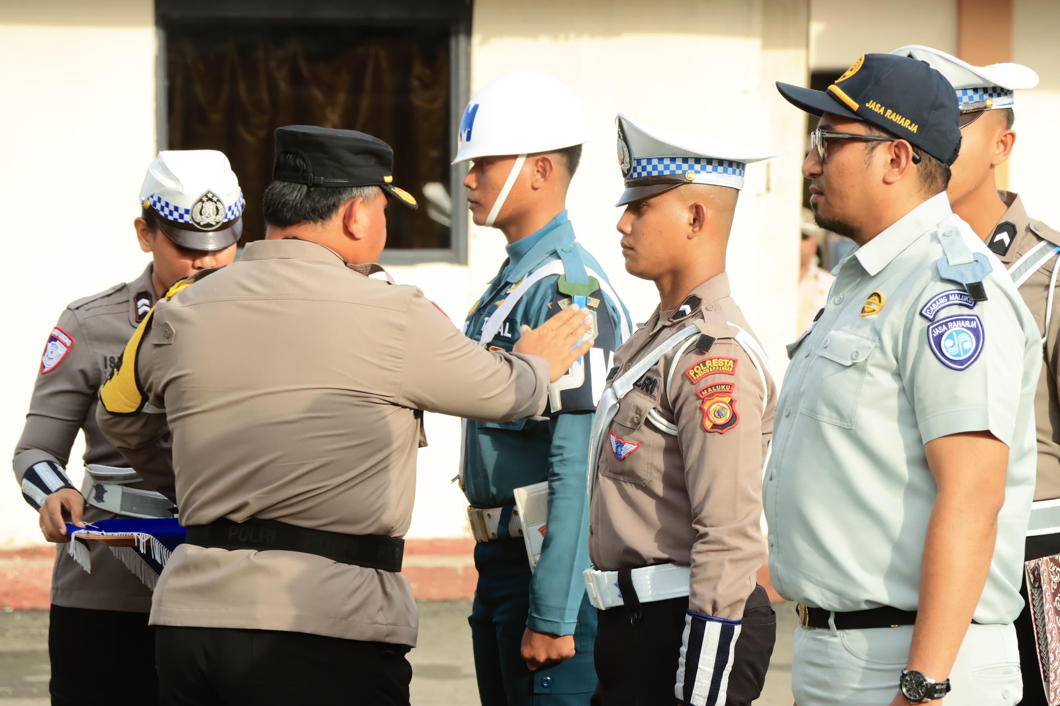 Operasi Keselamatan Resmi Digelar, Kapolda Maluku: Tingkatkan Kampanye Kamseltibcar Lantas