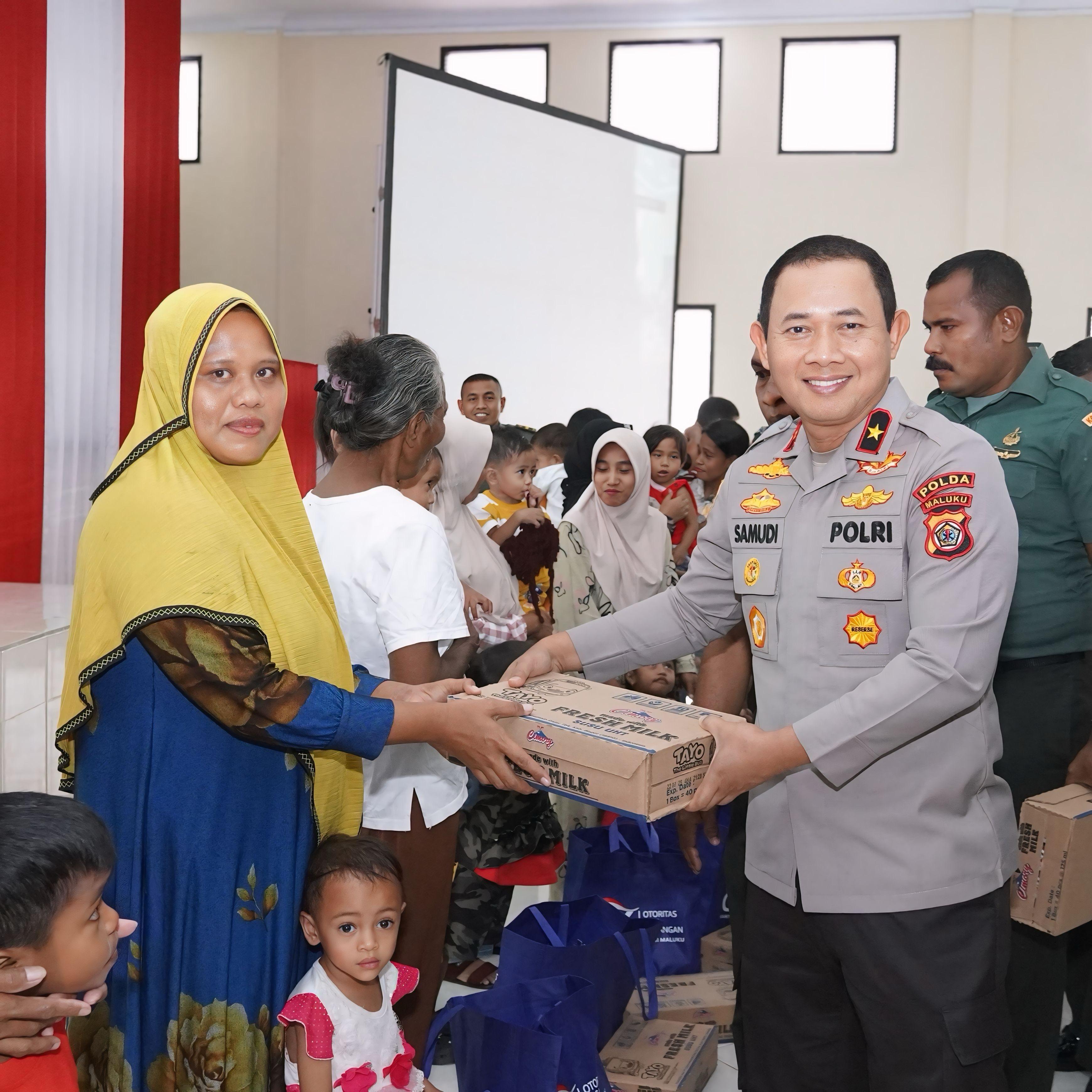 Wakapolda Maluku Apresiasi Pelaksanaan Baksos Anak Stunting oleh Kodam Pattimura