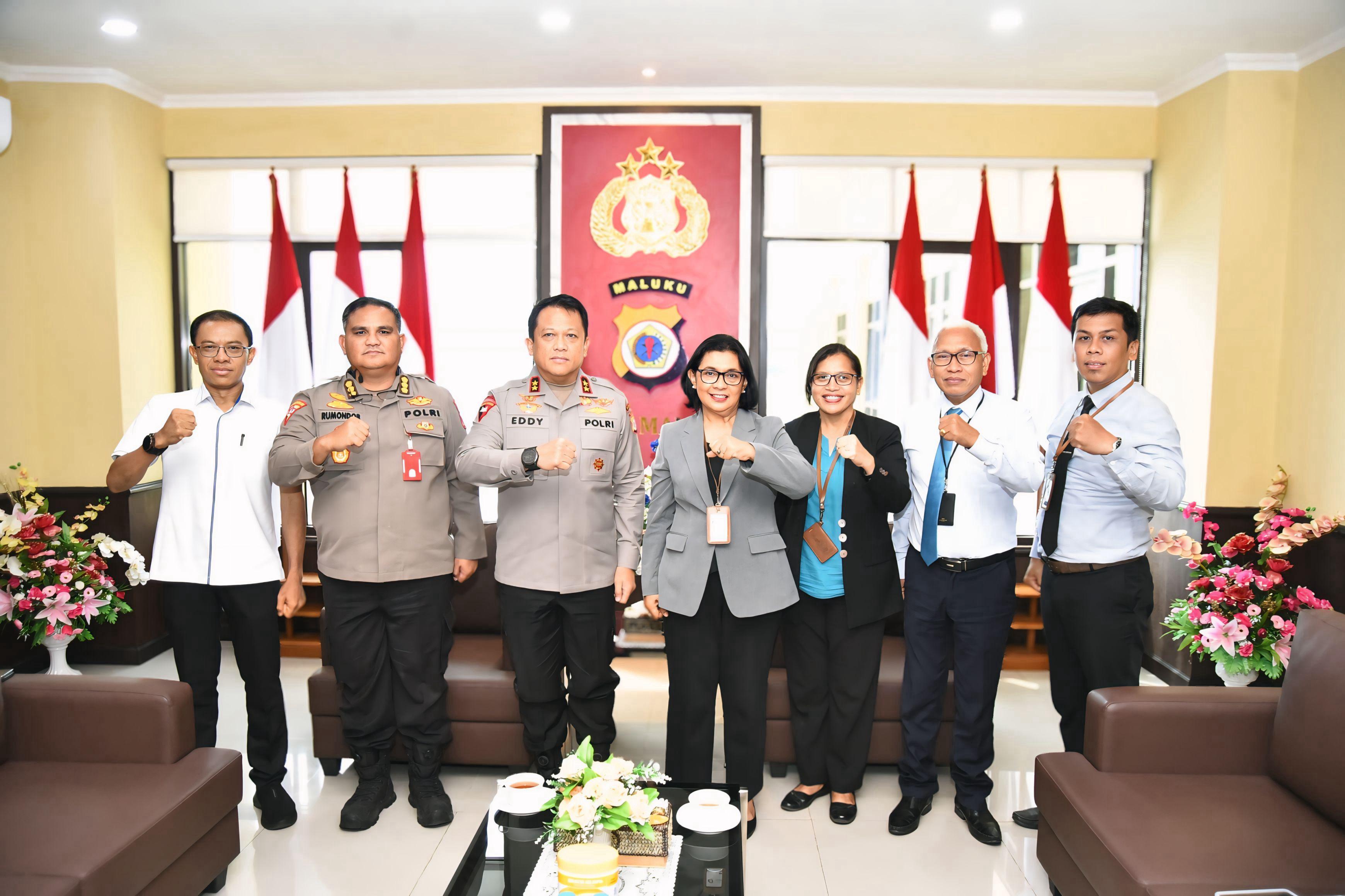 Terima Kunjungan Kepala BPS Maluku, Ini Kata Kapolda