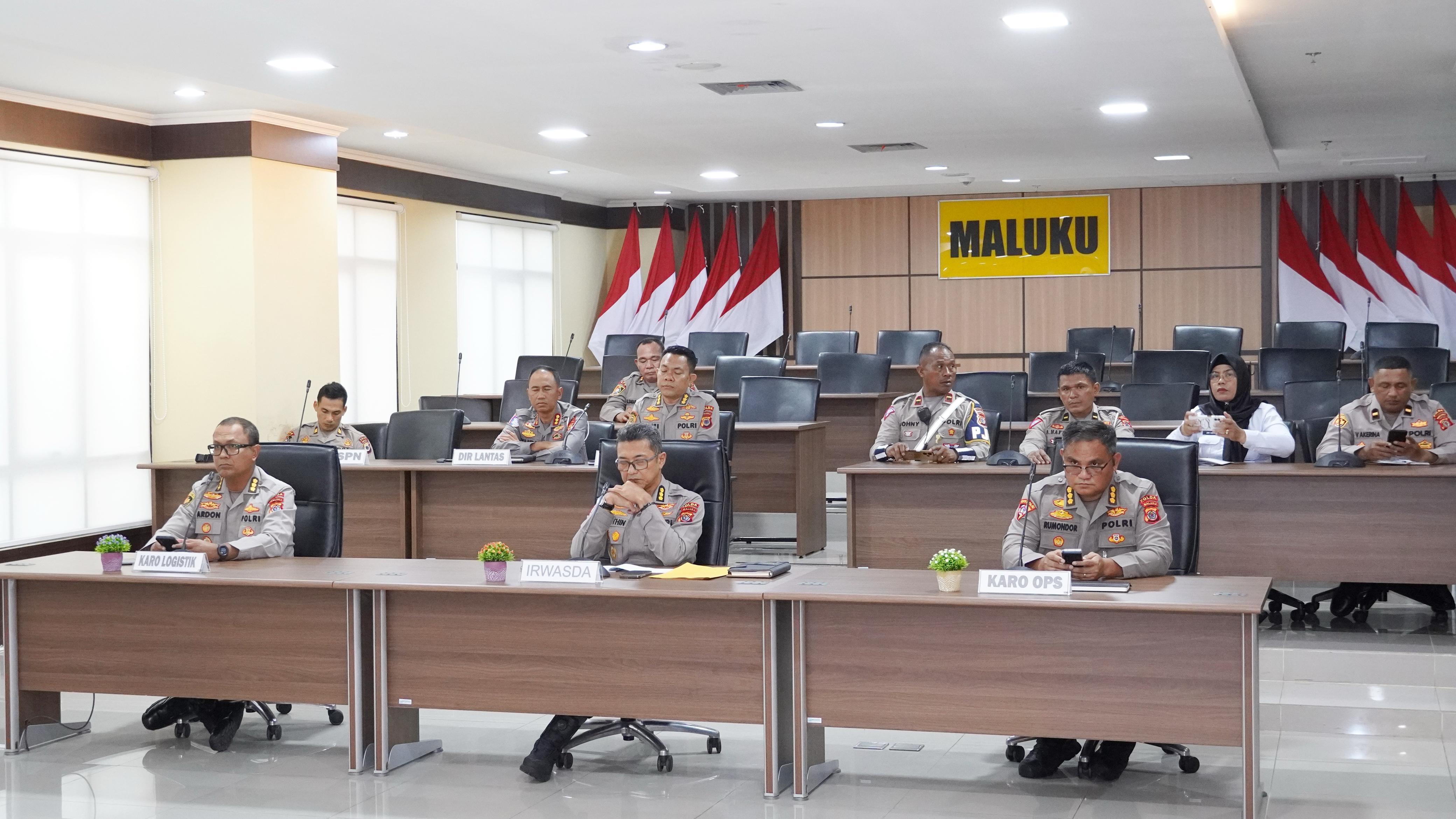 Polda Maluku Siap Laksanakan Sejumlah Program Strategis Polri 2025