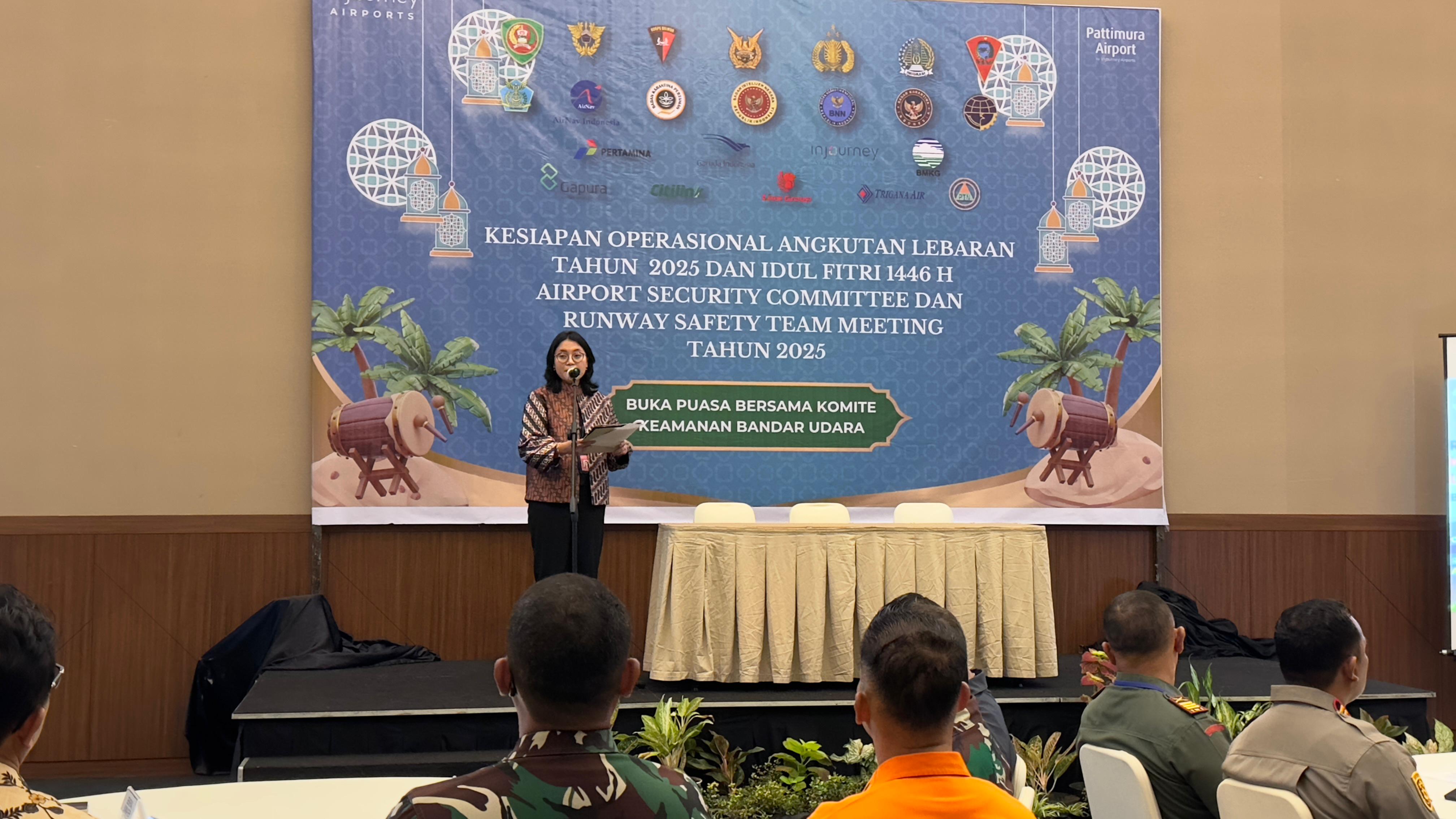 AIRPORT SECURITY COMMITTEE MEETING MEMPERSIAPKAN PELAKSANAAN MUDIK LEBARAN MELALUI BANADARA PATTIMURA