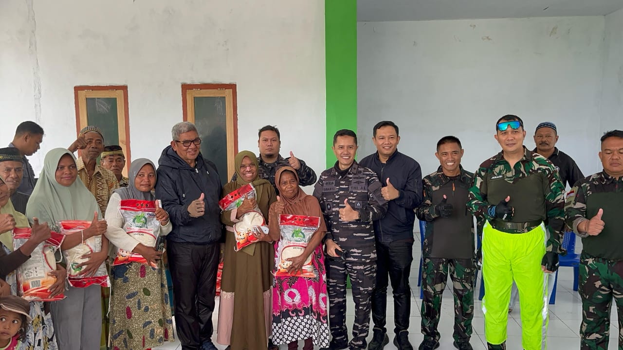 KOMANDAN LANAL TUAL MENGIKUTI KEGIATAN TOURING DAN BUKA PUASA BERSAMA YANG DISELENGGARAKAN OLEH FORKOPIMDA KABUPATEN MALUKU TENGGARA