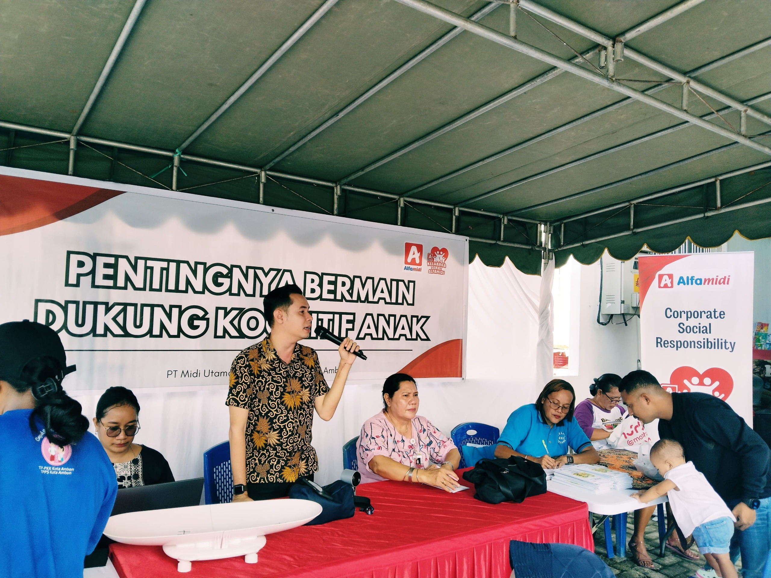 Alfamidi Gelar CSR Edukasi Pentingnya Bermain Dukung Kognitif Anak