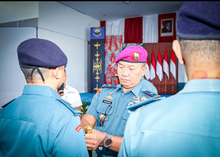 Brigjen Suwandi Pimpin Serah Terima Jabatan Kasatker Jajaran Lantamal IX Ambon