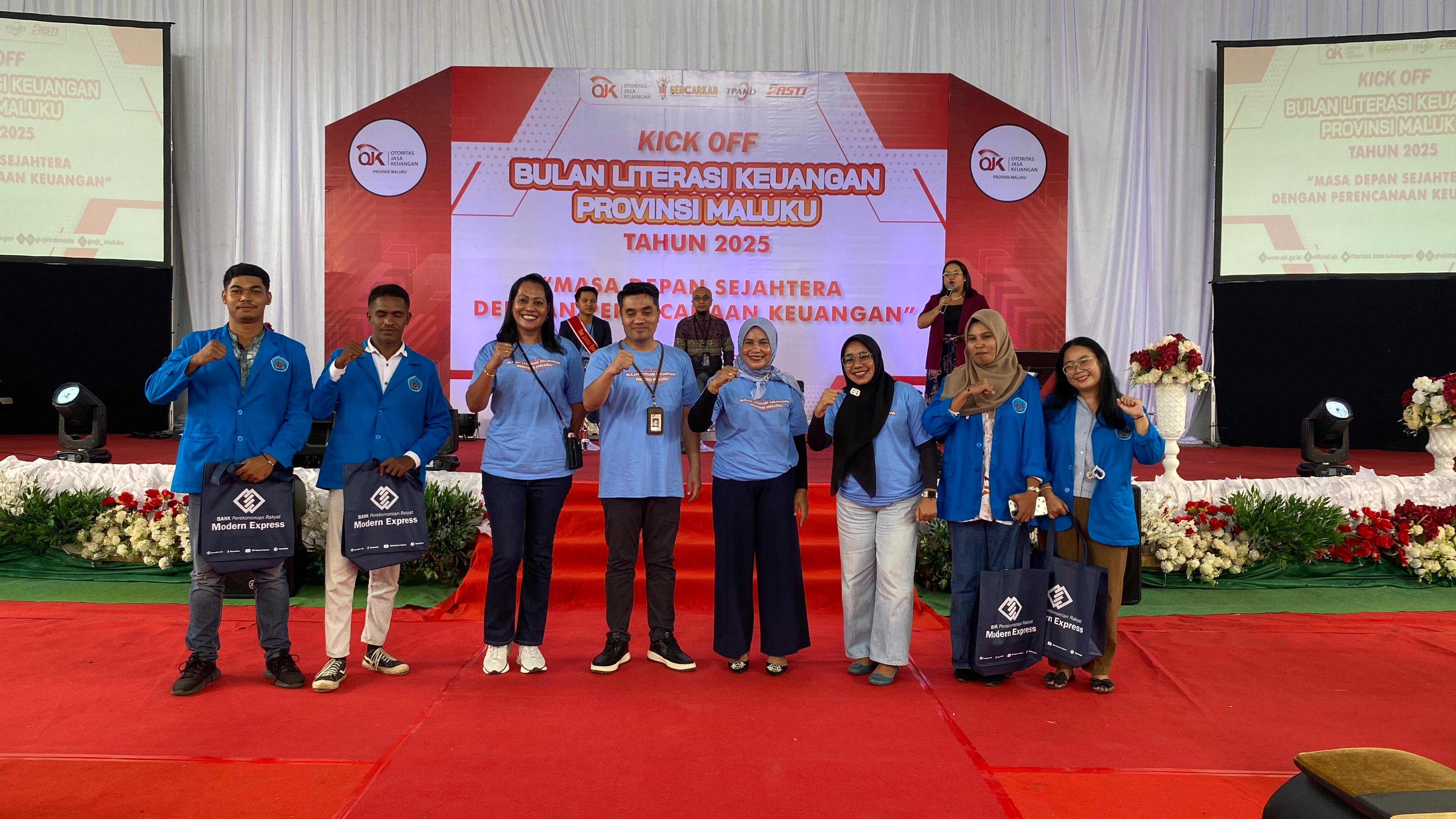 OJK Maluku Gelar Kick Off Bulan Literasi Keuangan 2025 : Bangkit Bersama Mewujudkan Masyarakat Cerdas Keuangan Di Maluku