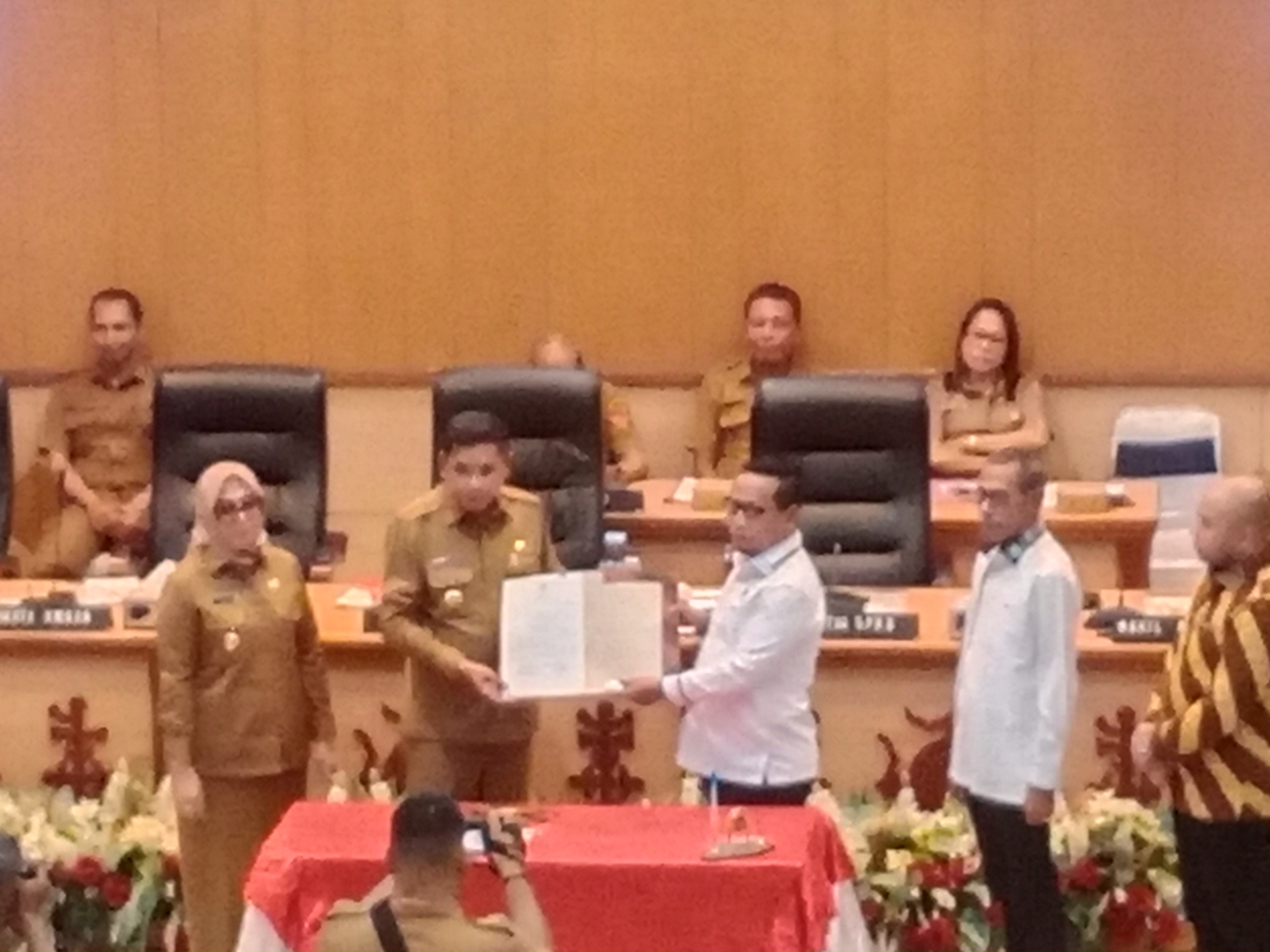 DPRD Kota Ambon Gelar Rapat Paripurna, 3 Ranperda disetujui Jadi Perda
