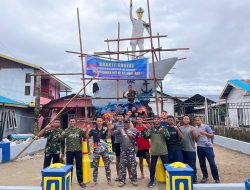 Lanal Aru Gelar Karya Bakti dan Anjangsana Di Panti Asuhan Santa Maria, Dalam Rangka Peringati HUT Ke-32 _Dader Jar Letan_ (Lanal Aru)