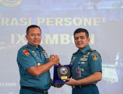 DANLANTAMAL IX AMBON MENGIKUTI RANGKAIAN KEGIATAN KUNJUNGAN TIM BIMTEK ADMINISTRASI PERSONEL MILITER DAN ASN TNI AL TA 2025