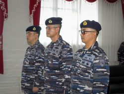 DANLANTAMAL IX AMBON PIMPIN SERAH TERIMA JABATAN KAKUWIL DAN KADISBEK LANTAMAL IX