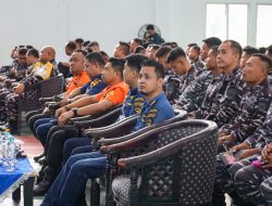 LANTAMAL IX LAKSANAKAN PENATARAN DAN PEMBEKALAN MATERI KEPADA PELAKU LATIHAN SAR TA 2025