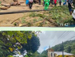 Bencana Alam Terjang Amahusu, Pohon Tumbang dan Tanah Longsor