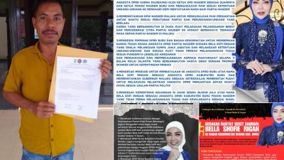 Bella Shofie Rigan Diduga Langgar Kode Etik, Mahasiswa Desak DPRD Buru Copot Jabatan