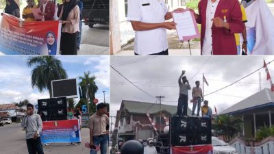 IMM Buru Gelar Aksi di Depan Gedung DPRD: Desak Pemberhentian Bella Sofie Rigan