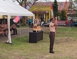 Sambut HUT Gerakan Pramuka ke-64 Kwartir Ranting Nusaniwe Gelar Upacara Perkemahan dan Dibuka Langsung Ketua Kwarcab Kota Ambon