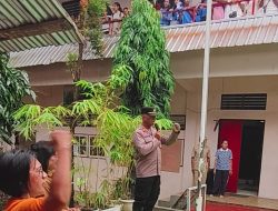Kapolsek Nusaniwe Gelar Sosialisasi Kamtibmas di SMA Negeri 12 Ambon