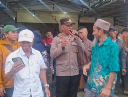 Kapolsek Nusaniwe Jalin Silaturahmi dengan Pemilik Kios 24 Jam Suku Buton, Ajak Bersama Jaga Kamtibmas