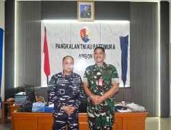 DANKODAERAL IX AMBON LAKSANAKAN COURTESY CALL KE LANUD PATTIMURA