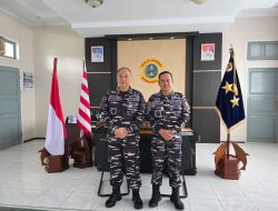 DANKODAERAL IX AMBON TERIMA _COURTESY CALL_ DANGUSKAMLA KOARMADA III DI MAKO KODAERAL IX AMBON