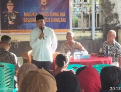 Polsek Nusaniwe Gelar Pertemuan Bersama Raja, Lurah, dan Kepala Sekolah Bahas Kamtibmas