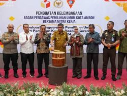 Wali Kota Ambon: Bawaslu Mitra Strategis Jaga Kualitas Pemilu