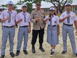 Polsek Nusaniwe Gelar Program “Mangente Sekolah” di SMA Negeri 10 Ambon