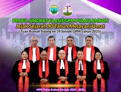 Ini Profil Singkat Klasis GPM Pulau Ambon: Jejak Sejarah, 90 Tahun Melayani Umat