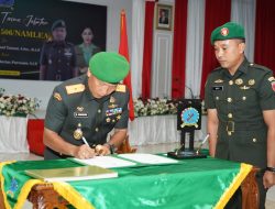 Brigjen TNI Raffles Manurung Pimpin Sertijab Dandim 1506/Namlea