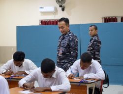 PANDA KODAERAL IX TERIMA TIM PENGAWASAN DAN PENGENDALIAN MABES TNI AL, JAGA _TRANSPARANSI_ PROSES SELEKSI PENERIMAAN CALON BINTARA GEL. II DAN CALON TAMTAMA GEL. III TNI AL T.A.2025
