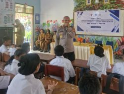 Polsek Nusaniwe Beri Edukasi Kamtibmas di SMP Negeri 11 Ambon