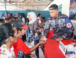 Peringati Hari Armada RI Tahun 2025, Kodaeral IX Gelar Baksos Kesehatan dan Komsos Di Seram Utara Kabupaten Maluku Tengah