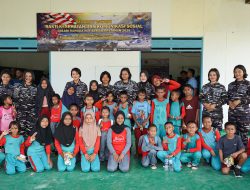KODAERAL IX AMBON BERIKAN EDUKASI KOMPREHENSIF DAN KIT PERAWATAN GIGI GRATIS KEPADA SISWA DESA OPIN KEC. SERAM UTARA KABUPATEN MALUKU TENGAH