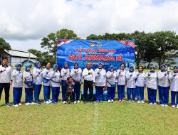 KODAERAL IX GELAR OLAHRAGA BERSAMA JELANG HUT ARMADA RI TAHUN 2025