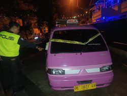 Sopir Angkot Hila Tewas Tabrak Tugu Diduga Dipengaruhi Miras