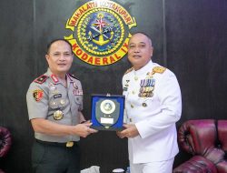 Jalin Kerjasama, Komandan Kodaeral lX Terima Courtesy Call Kepala BNNP Maluku