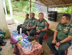 Danrem 151/Binaiya Tinjau Pos Satgas Morela-Wakal, Rencanakan Pemindahan