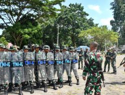 Asah Naluri Tempur, Prajurit Kodaeral IX Pertajam Keterampilan Dasar Militernya di Hari Ketiga Minggu Militer