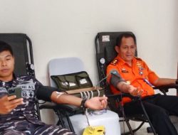 Kantor SAR seluruh indonesia serentak melaksanakan aksi Donor Darah dalam rangka memperingati HUT ke-54 Badan Nasional Pencarian dan Pertolongan