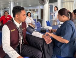 PERINGATI BULAN K3 NASIONAL 2026, BANDARA INTERNASIONAL PATTIMURA AMBON GELAR AKSI KEMANUSIAAN DONOR DARAH