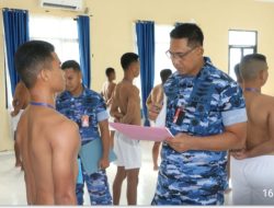 Casis Bintara PK Pria TNI AU Gelombang I/A-57 Panda Lanud Pattimura Ikuti Sidang Pantukhirda