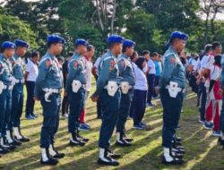 Peringati HUT ke-80 POMAL, Komandan Polisi Militer Angkatan Laut Kodaeral IX Pimpin Apel Khusus