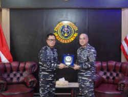 Komandan Kodaeral lX Terima Courtesy Call Asisten Intelijen Kasal dalam Safari Intelijen TNl AL 2026